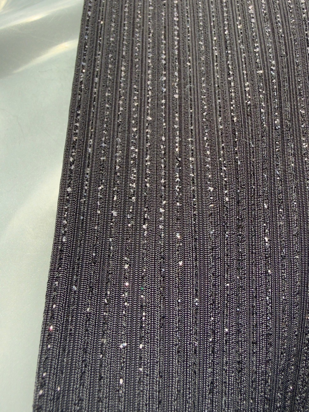 • Colori Black Shimmer Sleeveless Top Made in Canada | Size Large - Picture 7 of 10